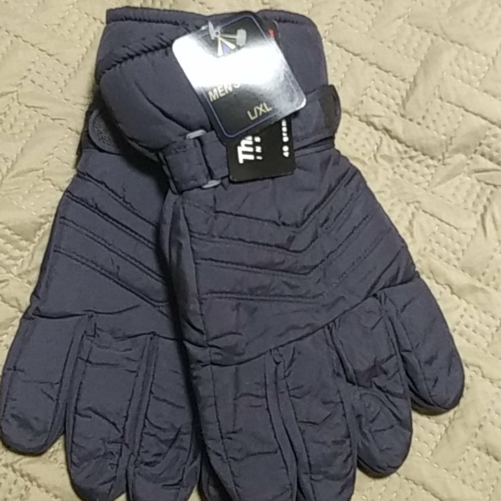 New men's 3M Thinsulate winter gloves